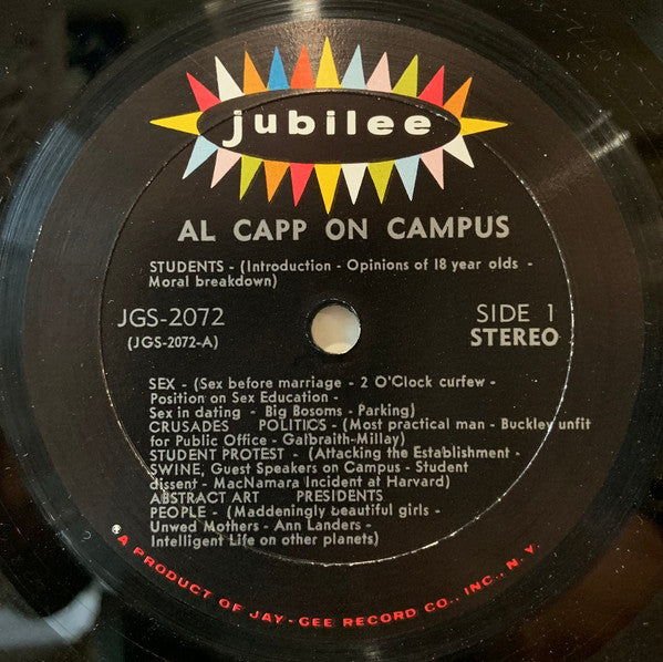 Al Capp : On Campus (LP)