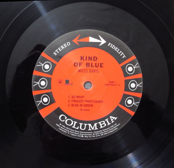 Miles Davis : Kind Of Blue (LP, Album, RE, RM, 180)