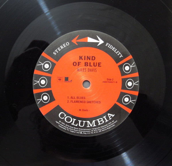 Miles Davis : Kind Of Blue (LP, Album, RE, RM, 180)