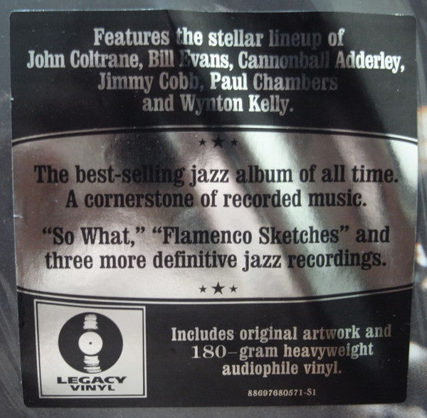Miles Davis : Kind Of Blue (LP, Album, RE, RM, 180)