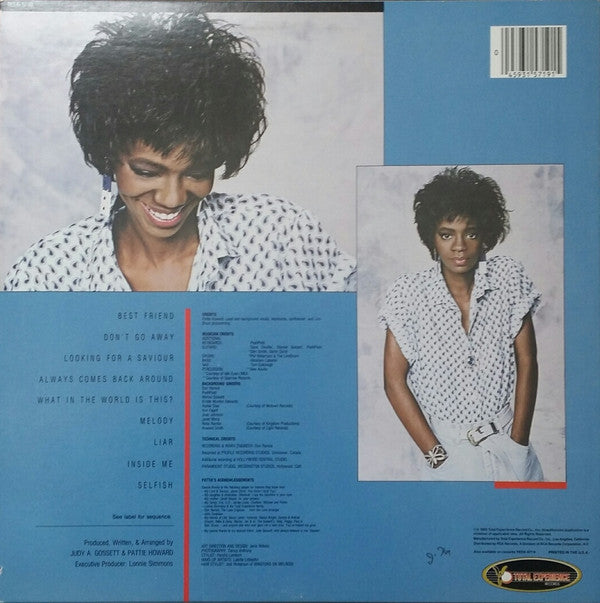 Pattie Howard : Pattie Howard (LP, Album)