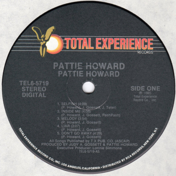 Pattie Howard : Pattie Howard (LP, Album)