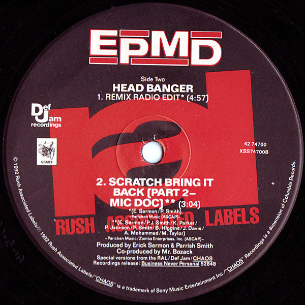 EPMD : Head Banger (12")