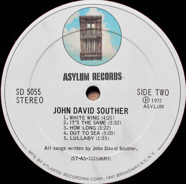 John David Souther : John David Souther (LP, Album, RI)