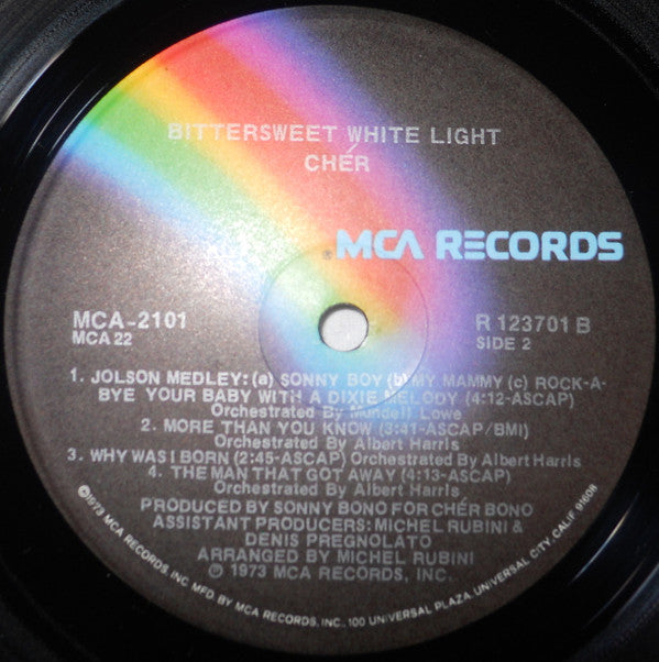 Chér* : Bittersweet White Light (LP, Album)