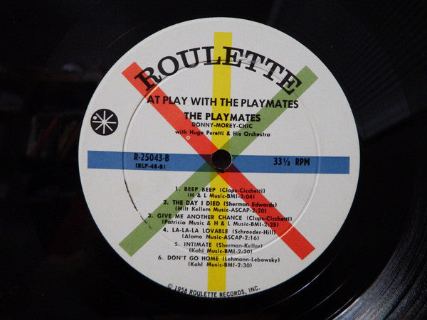 The Playmates : At Play With The Playmates (LP)