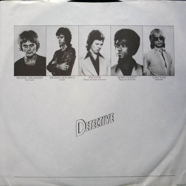 Detective : It Takes One To Know One (LP, Album, PR )