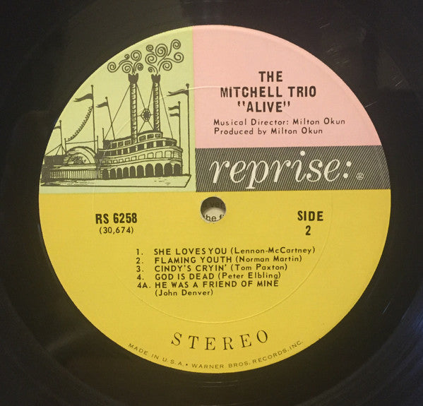 The Mitchell Trio : Alive (LP)