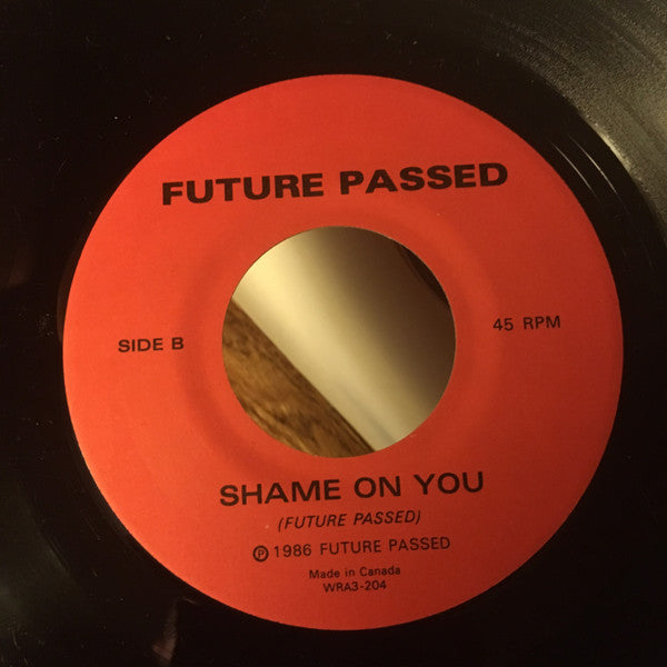 Future Passed (2) : Lesson In Love / Shame On You (7")