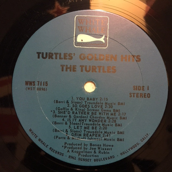 The Turtles : Turtles' Golden Hits (LP, Album, Comp, Ter)