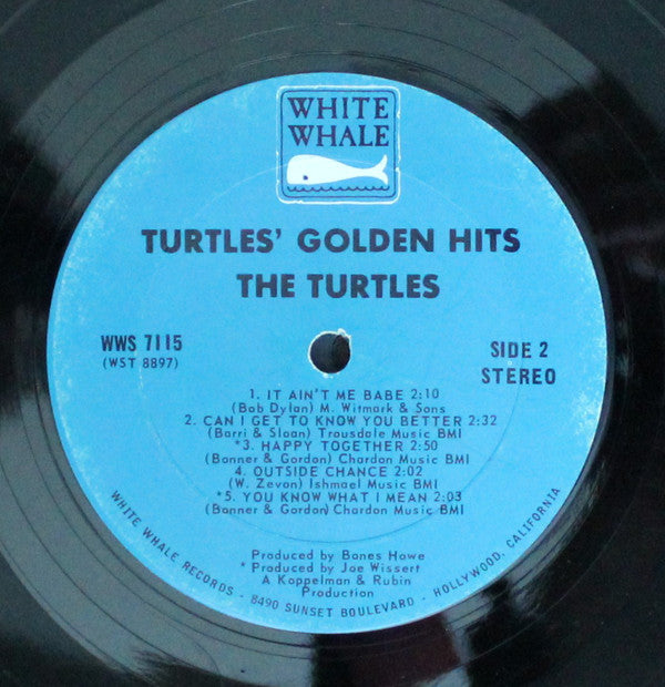 The Turtles : Turtles' Golden Hits (LP, Album, Comp, Ter)