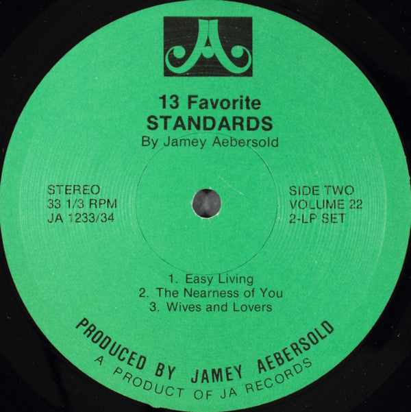 Jamey Aebersold : 13 Favorite Standards (2xLP)