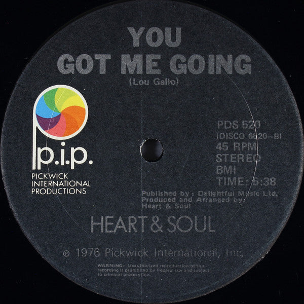 Heart & Soul* : Do The Walk (12", Ltd)