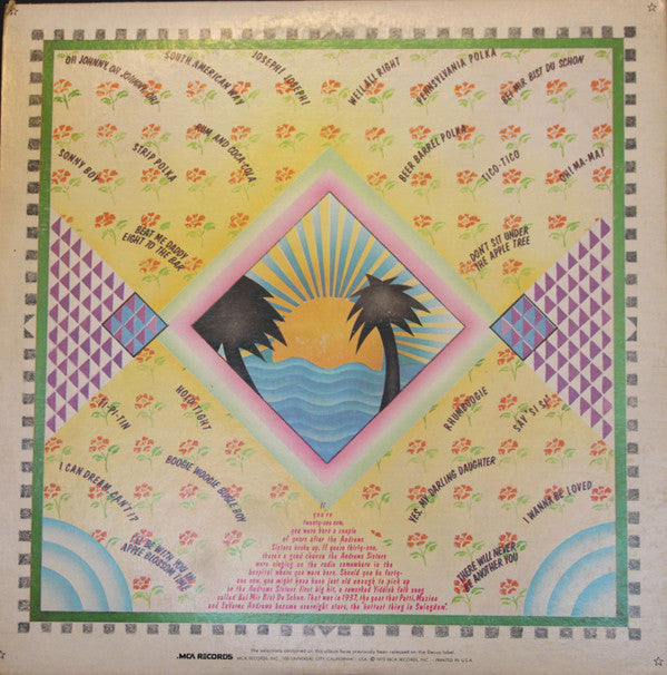 The Andrews Sisters : The Best Of The Andrews Sisters (2xLP, Comp, Gat)