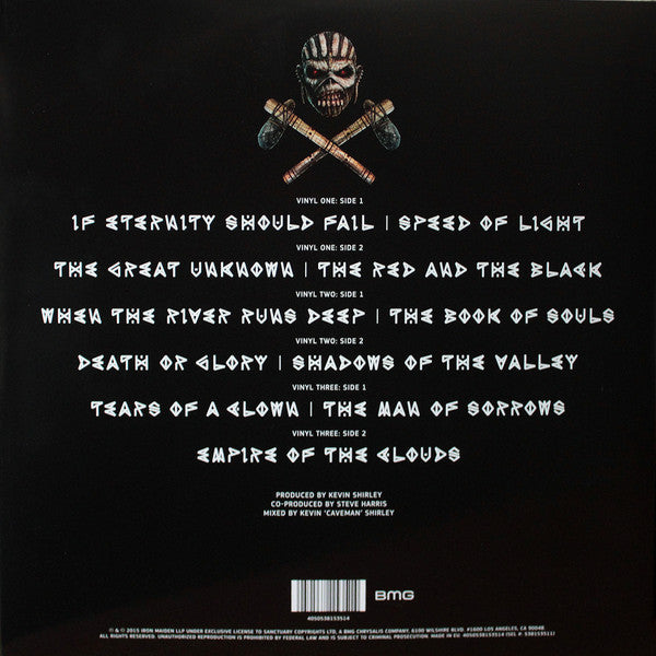 Iron Maiden : The Book Of Souls (3xLP, Album, Ltd)