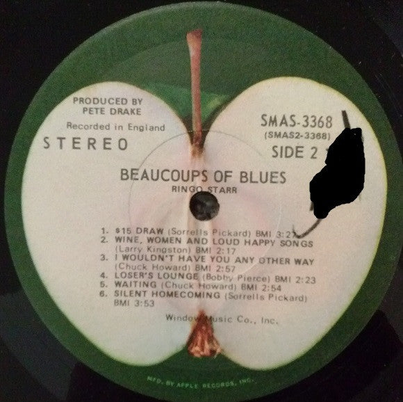 Ringo Starr : Beaucoups Of Blues (LP, Album, Jac)