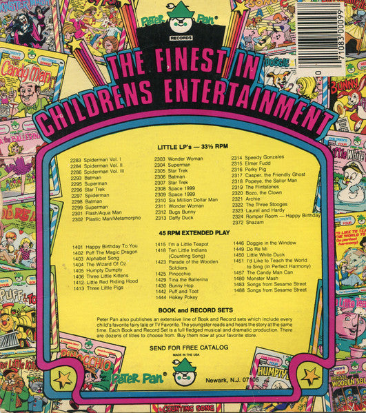 Peter Pan Players : Alice In Wonderland (7")