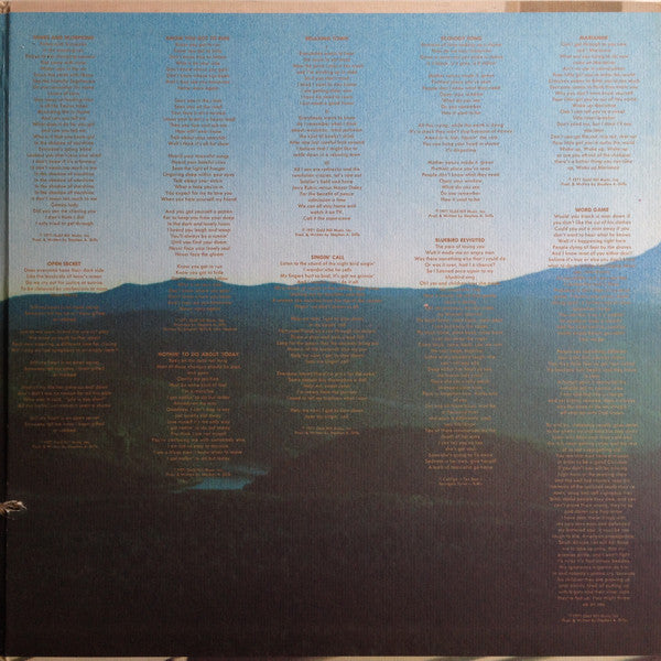 Stephen Stills : Stephen Stills 2 (LP, Album, PR )