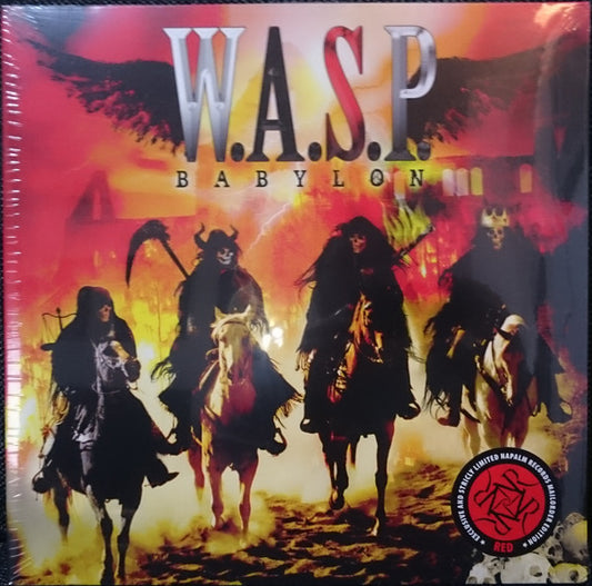 W.A.S.P. : Babylon (LP, Album, Ltd, RE, Red)