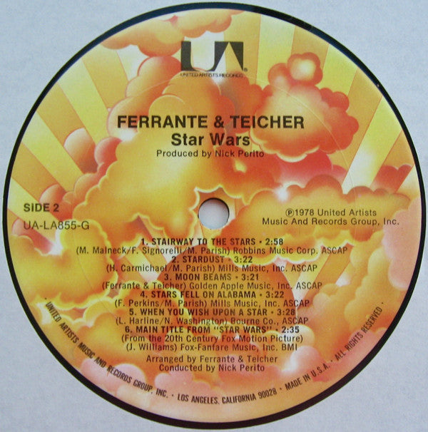 Ferrante & Teicher : Star Wars (LP, Album)