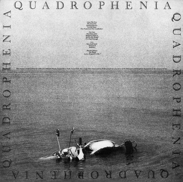 The Who : Quadrophenia (2xLP, Album, RE, RM, 200)