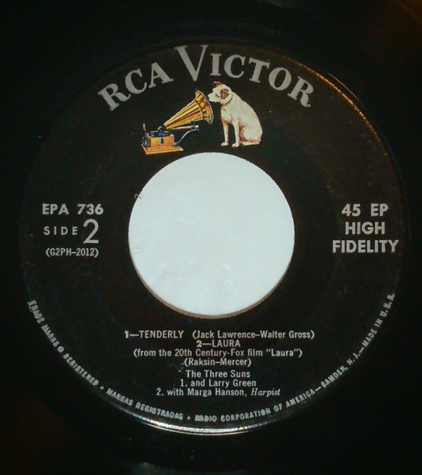 The Three Suns : My Reverie (7", EP)