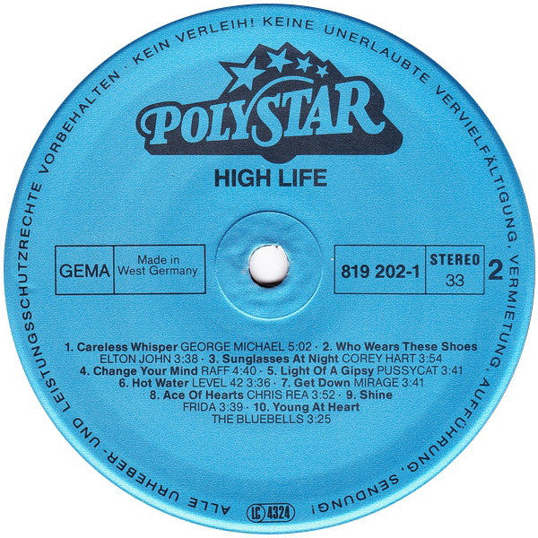 Various : High Life (LP, Comp)