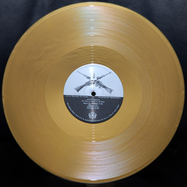 Sadistik Exekution : 30 Years Of Agonizing The Dead! (LP, Gol + 7", Gol + Comp, Die)