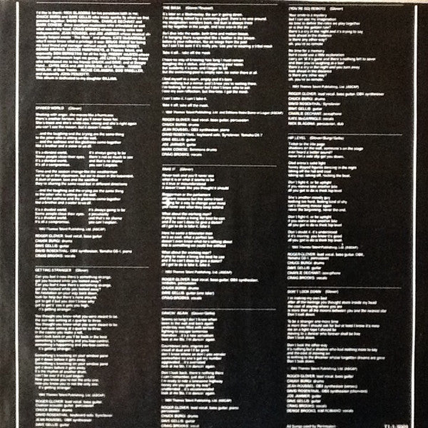 Roger Glover : Mask (LP, Album, 53 )