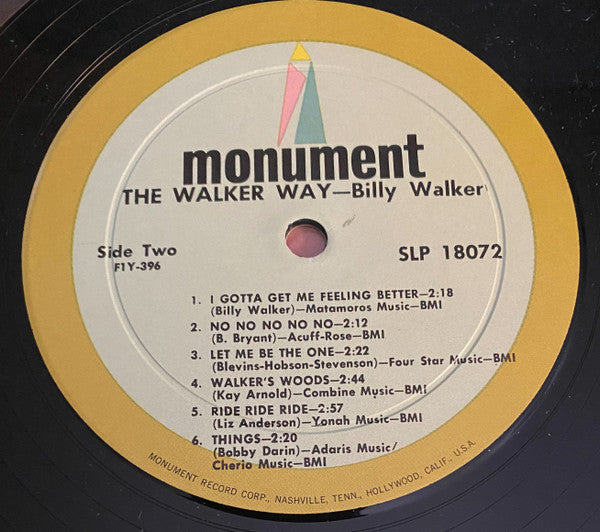 Billy Walker : The Walker Way (LP, Album)