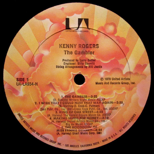 Kenny Rogers : The Gambler (LP, Album)