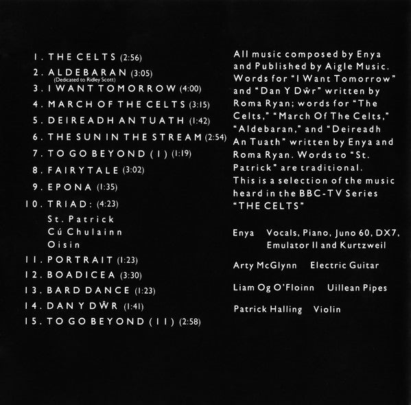 Enya : Enya (CD, Album, RE, RM)