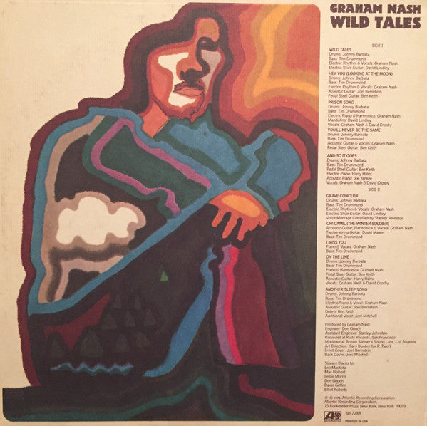 Graham Nash : Wild Tales (LP, Album, RE, SP )