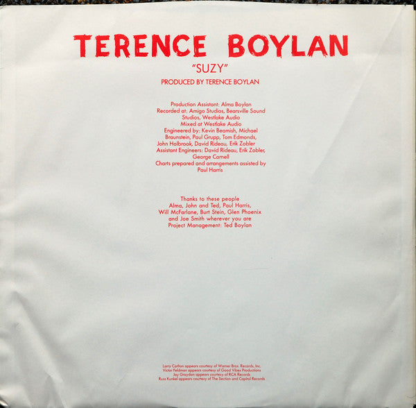 Terence Boylan : Suzy (LP, Album, AR )