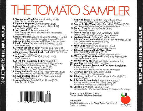 Various : The Tomato Sampler (2xCD, Comp)