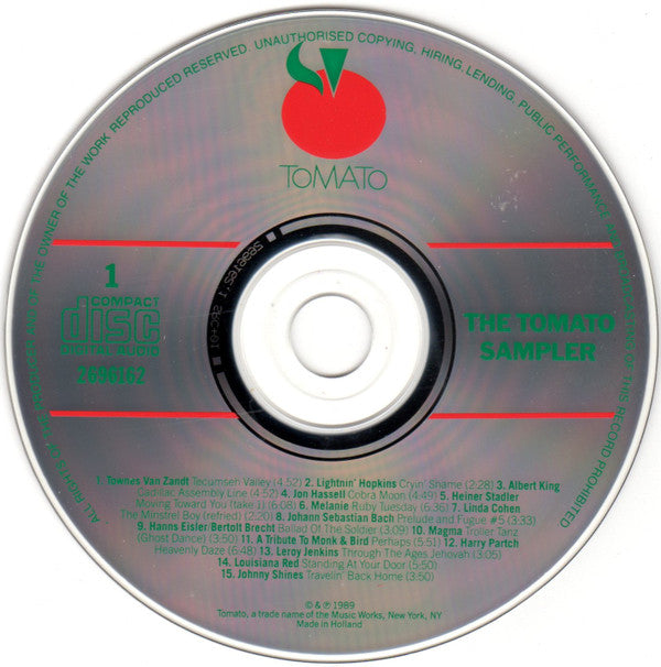 Various : The Tomato Sampler (2xCD, Comp)