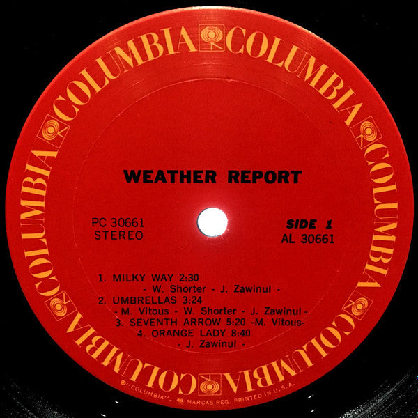 Weather Report : Weather Report (LP, Album, RP)