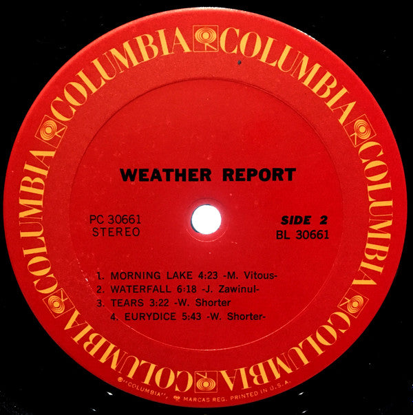 Weather Report : Weather Report (LP, Album, RP)