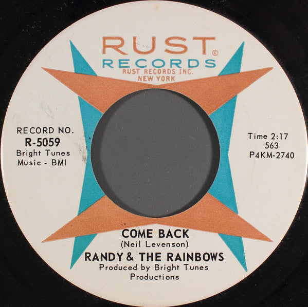 Randy & The Rainbows : Denise (7", Ind)