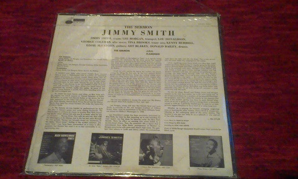 Jimmy Smith : The Sermon! (LP, Album, Mono, RE, Lib)