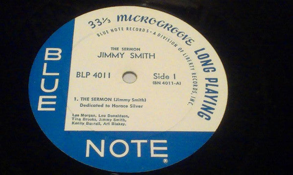 Jimmy Smith : The Sermon! (LP, Album, Mono, RE, Lib)