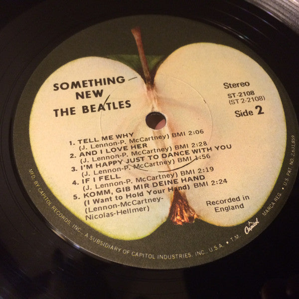 The Beatles : Something New (LP, Album, RE)