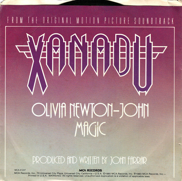 Olivia Newton-John : Magic (7", Glo)