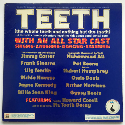 Various : Teeth (The Whole Teeth And Nothing But The Teeth) - A Musical Comedy Adventure Teaching Kids About Good Dental Care (LP)