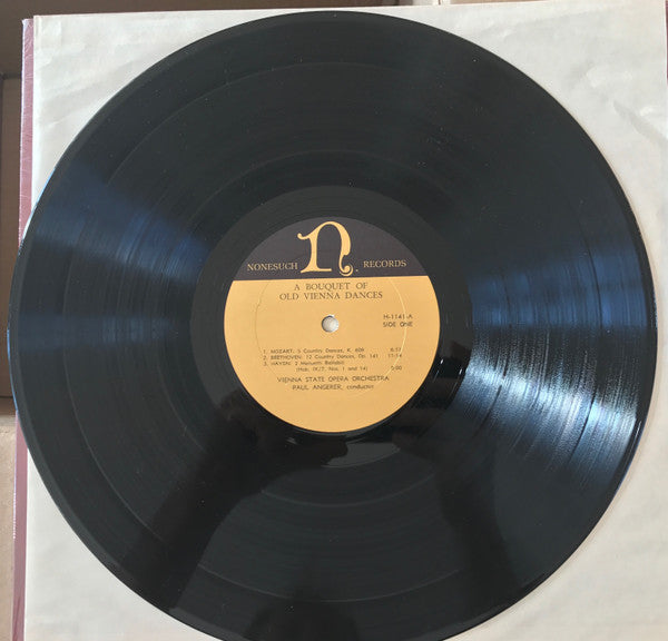 Vienna State Opera Orchestra*, Paul Angerer : A Bouquet of Old Vienna Dances (LP)