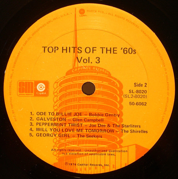 Various : Top Hits of the 60s Vol. 3 (LP, Comp)