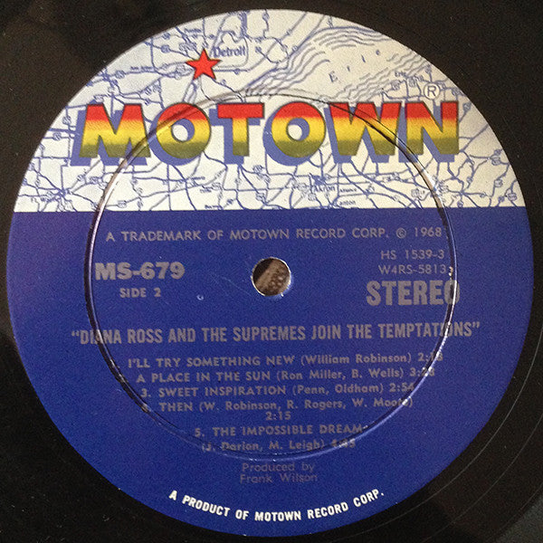 Diana Ross & The Supremes* Join The Temptations : Diana Ross & The Supremes Join The Temptations (LP, Album)
