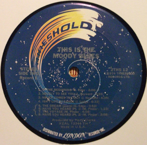 The Moody Blues : This Is The Moody Blues (2xLP, Comp, TH )