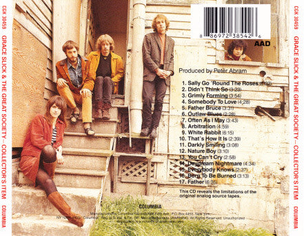 Grace Slick & The Great Society : Collector's Item From The San Francisco Scene (CD, Comp, RE)