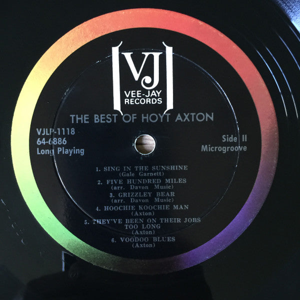 Hoyt Axton : The Best Of Hoyt Axton (LP, Comp, Mono)